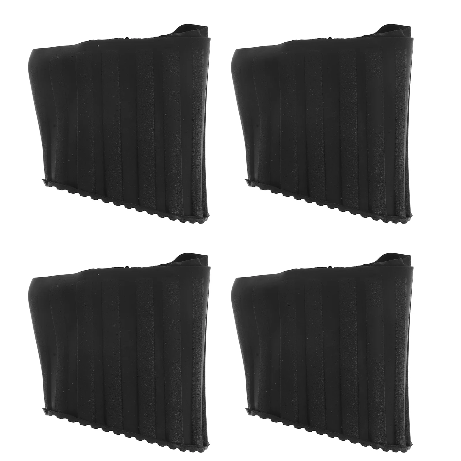 

4pcs Ladder Feet Covers Rubber Non-Slip Pads For Extension Step Ladders Insulated Safety Protection Replacement Caps Accessory