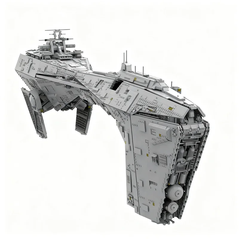 9072PCS MOC Space Battle Movie EC Henry Empire Nebulon Model DIY Creative Ideas Toy Assembly Bricks Gift Spaceship Series Bricks
