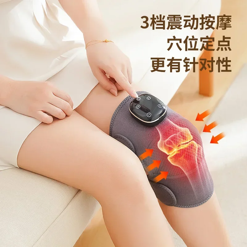 

Electric heating knee protector knee hot compress massage instrument joint pain cold leg warming device