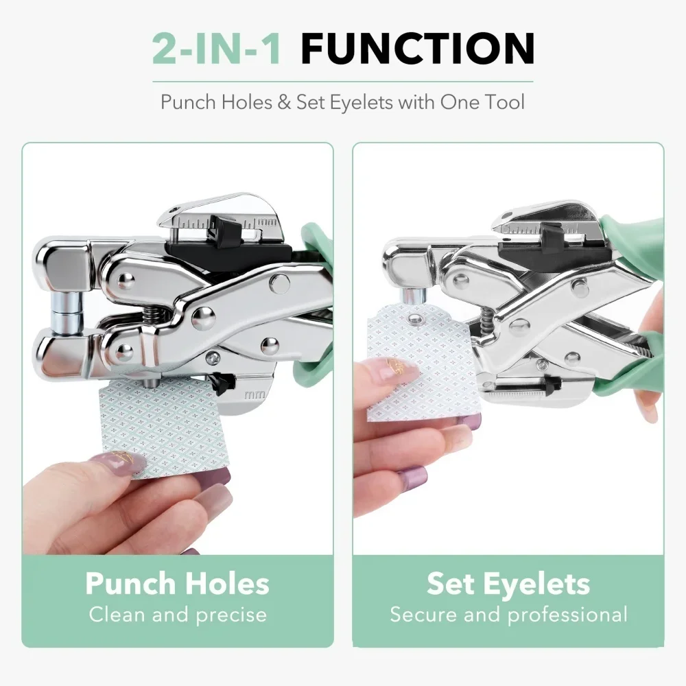 Grommet Tool Kit Handheld Hole Punch Pliers Buckle Buttons Metal Colour Pliers Hand Pressure Plier Rivet Buckle Sew Tool view 5