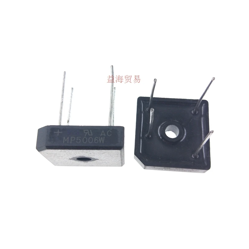 5PCS/LOT MP5006W In-line DIP4 Bridge Stack Square Bridge Rectifier Bridge Rectifier new original
