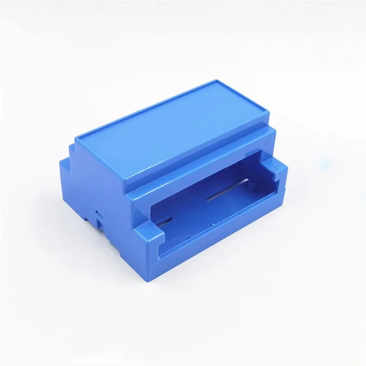1pcs Factory Direct Sales Electronic Instrument DIN 35-Rail Power Box Controller Housing 88x107x59MM 4-03-3 ABS Plastic Shell view 3