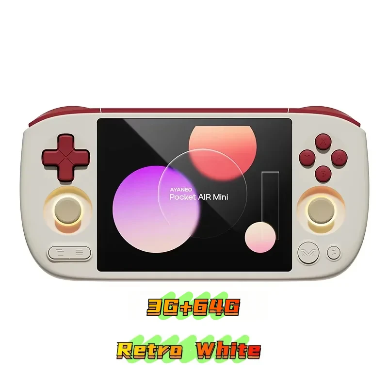 AYANEO Pocket AIR Mini 4.2 4:3 Retro Android Handheld Helio G90T 4500mAh Hall Joystick PS1 N64 Emulator