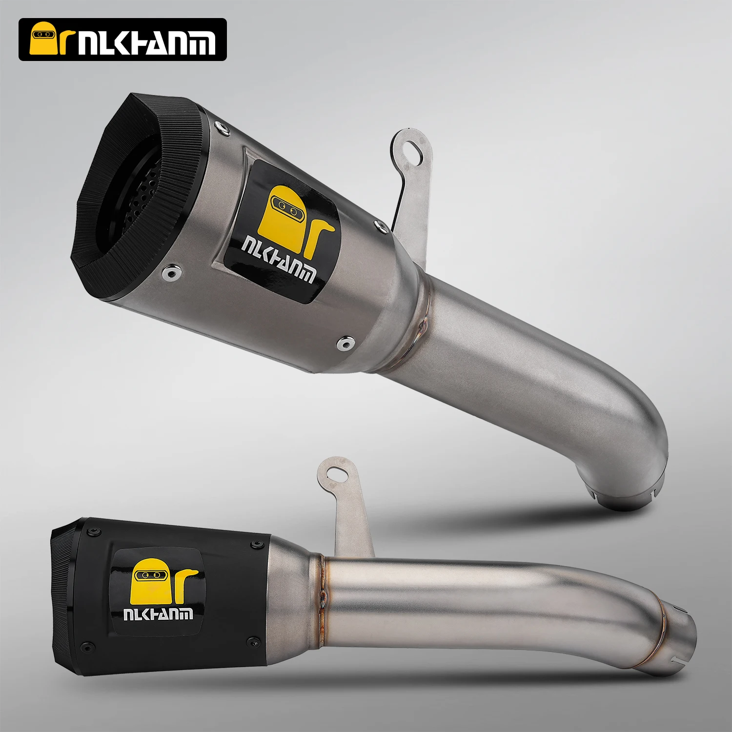 

For kawasaki ZX4R Motorcycle exhaust system modification link pipe with AR muffler for ZX25R ZX4R ZX4RR 2020-2025