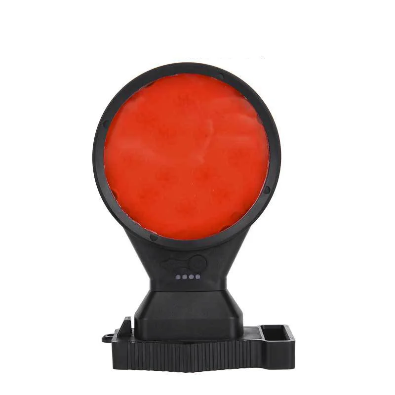 

Double-sided azimuth lamp FL4831 railway road construction charging red flashing magnetic signal warning light