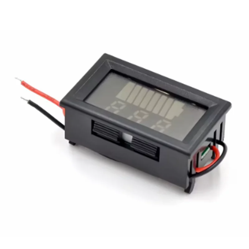 12V 24V 36V 48V 60V Auto Batterij Laadniveau Indicator Lithium Batterij Capaciteit meter Tester Display LED Tester Voltmeter