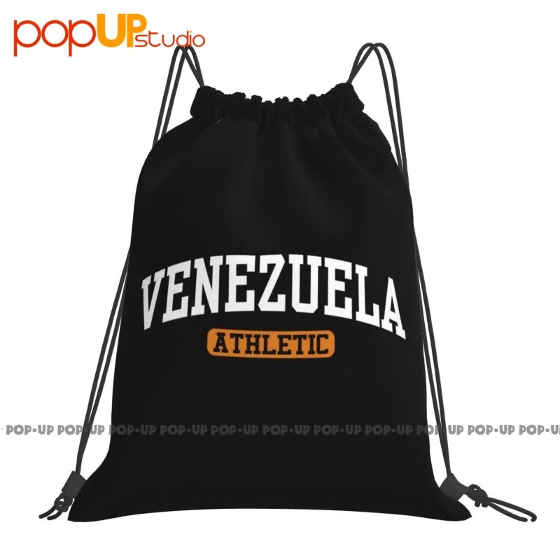 Venezuela Athletic Upward Arc Drawstring Bags Gym Bag Shoe Bag Gymnast Bag