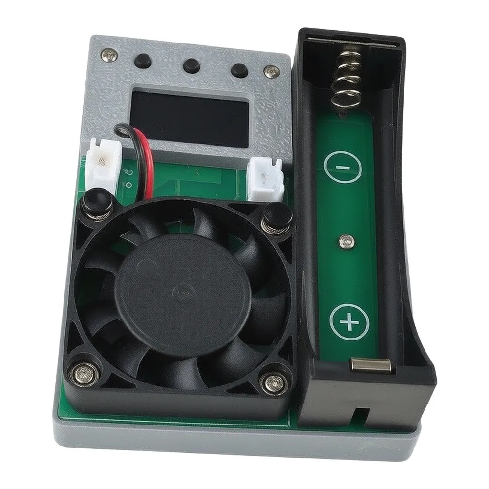 BTF-01 Battery Capacity Tester 0.96 Inch IPS Screen Air Cooled Lithium Charge Discharge Analyzer For Ternary Cell Testing Tool
