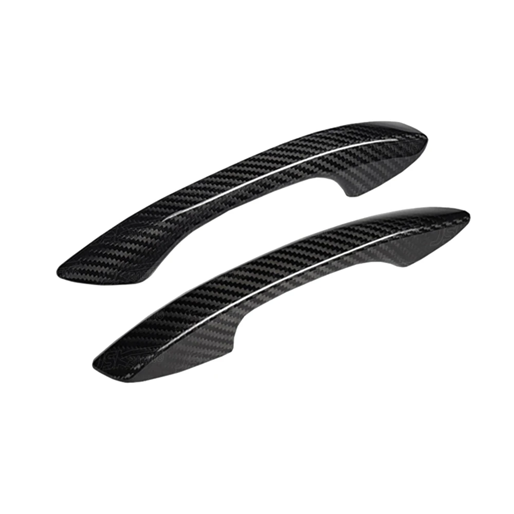 For Porsche Cayman 718 2016-2019 Dry Carbon Fiber Door Handle Cover