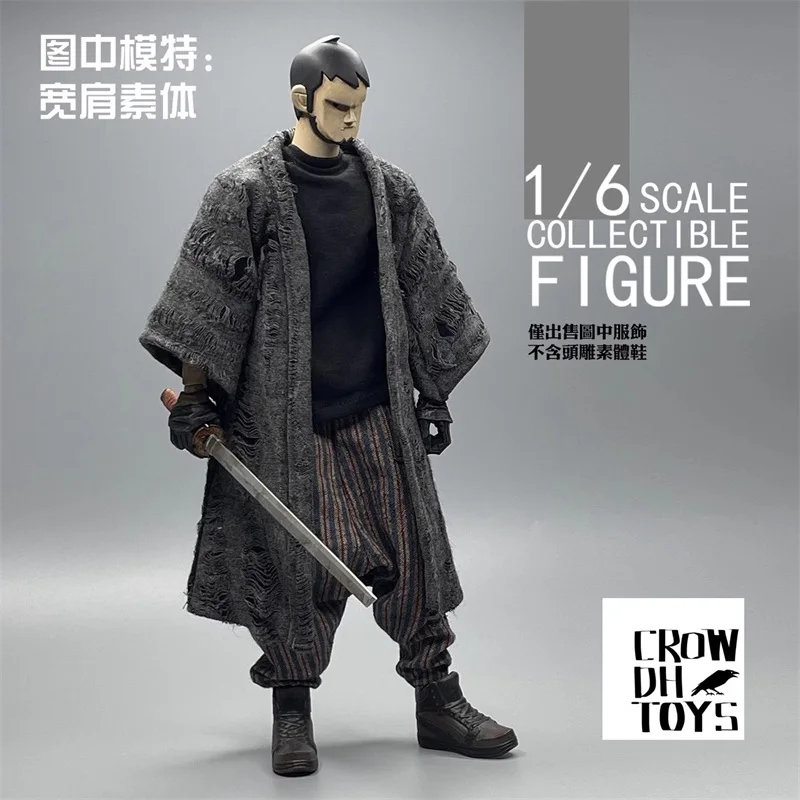 CROW DH TOYS 1/6 Male Soldier Trendy Long Shirt High Quality Model Accessories Fit 12'' Action Figures Body In Stock