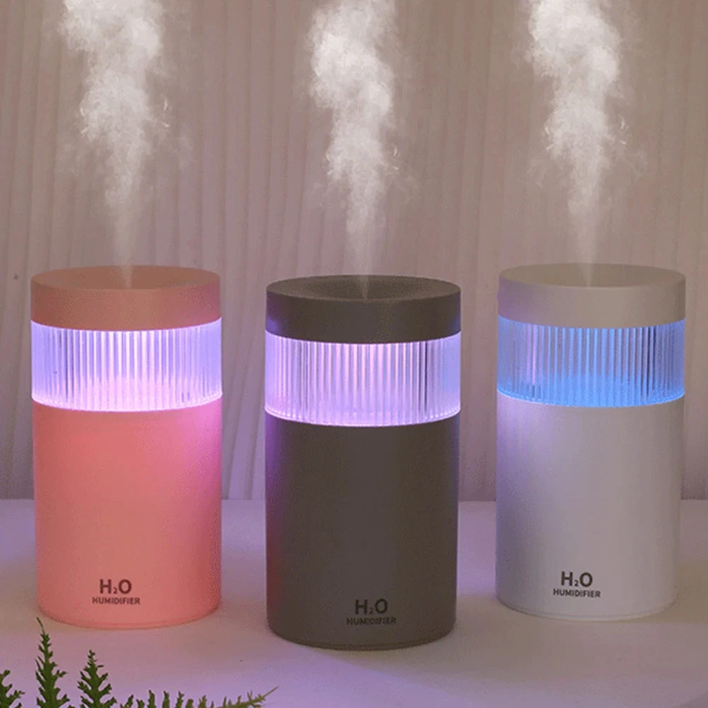 USB Air Humidifier Aroma Diffuser with LED Light 300ML Ultrasonic Cool Mist Maker Fogger LED Essential Oil Diffuser For Home