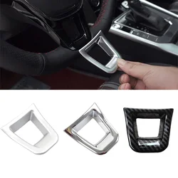 Car Steering Wheel Decoration Cover Trim Sticker for Volkswagen VW Passat B8 Tiguan MK2 Golf 7 7.5 MK7 MK7.5 E-UP Accessories