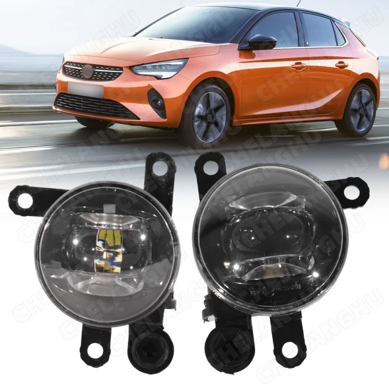 

Светодиодные противотуманные фары для Vauxhall Opel CORSA F 2019 2020 2021 2022 2023 2024, Стайлинг автомобиля, противотуманные фары переднего бампера 13497329 9831303680