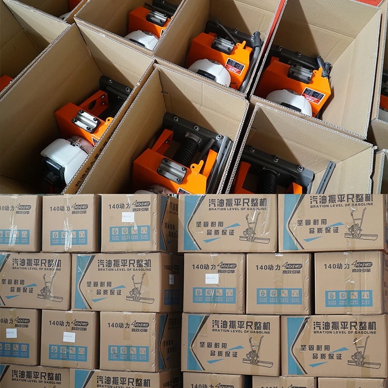 Hot Sale Gasoline Floor Leveling Surface Finish Screed Petrol Type Concrete Vibrating Screed Ruler Machine Compact Floor