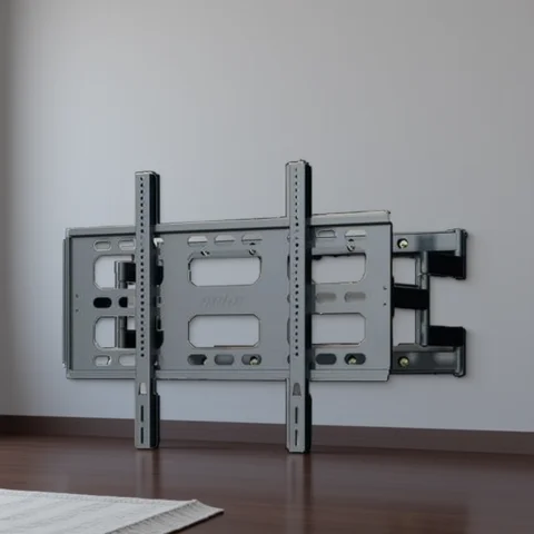 Full Motion TV Wall Mount for 55-100 Inches LED LCD TV Bracket Swivel Dual Articulating Arm