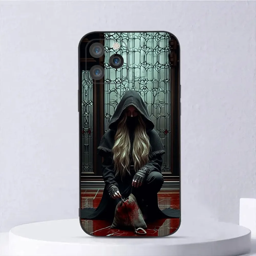 Throne Of Glass Phone Case For iPhone15,14,13,12,11,Pro,Max,Plus,Mini,X,XS,XR,8,7,6,S,Plus,SE Soft Black Case