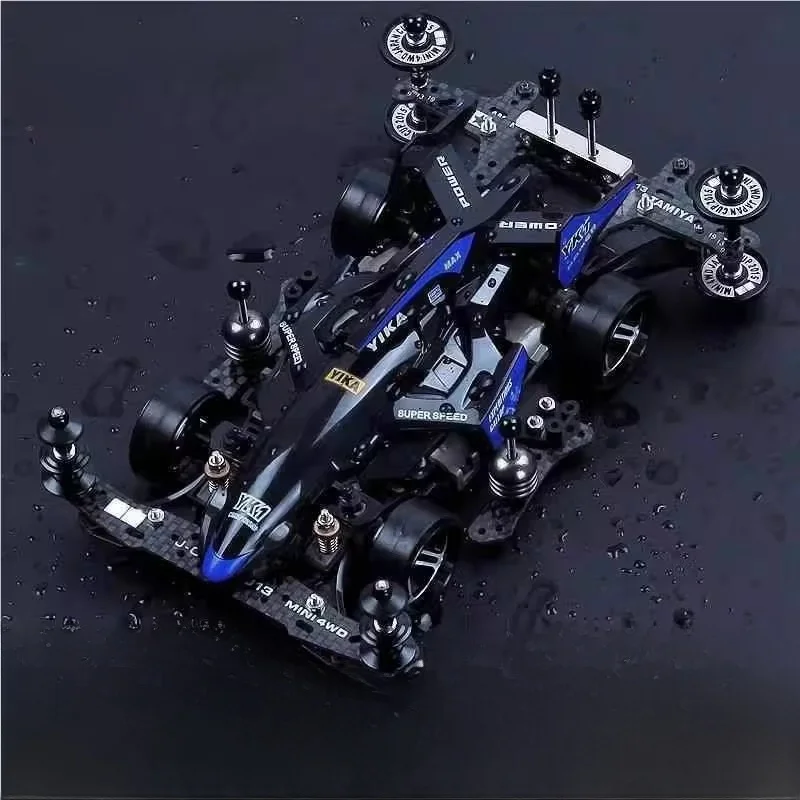 Blue Hurricane Four-Wheel Drive Toy Car Aluminum Alloy Modification MA Accessories Brother Complete Set Parts And Accessories