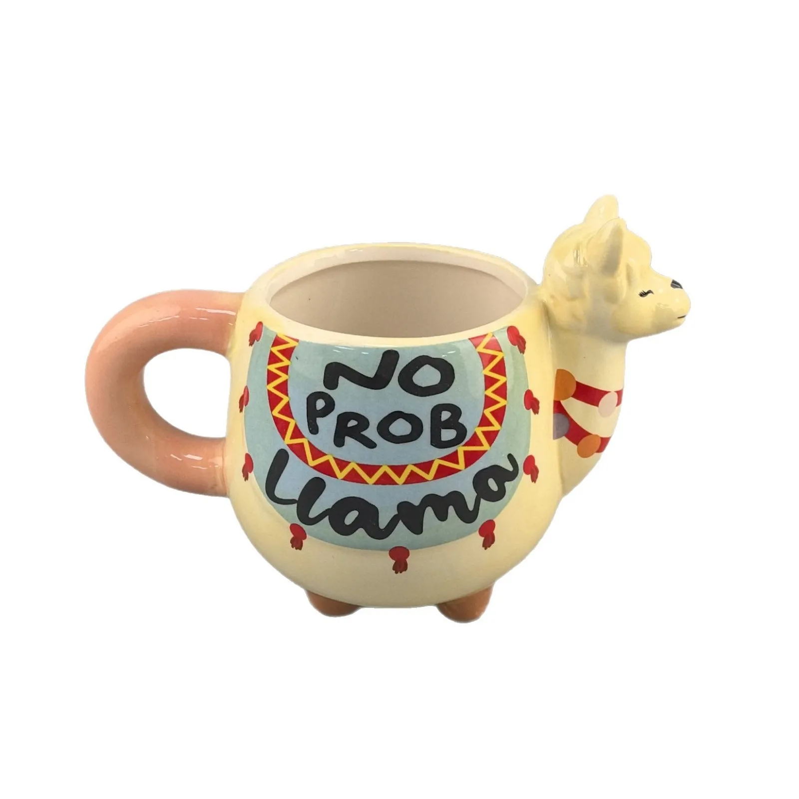 Creative and Personalized 3D Animal Cups Alpaca Mug Painted Coffee Cups with A High Level of Appearance Birthday Gift Souvenir view 5