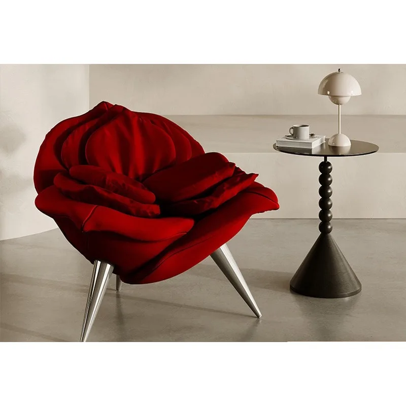 Hotel apartment living room single sofa chair, reclining clothing store beauty salon club lounge chair