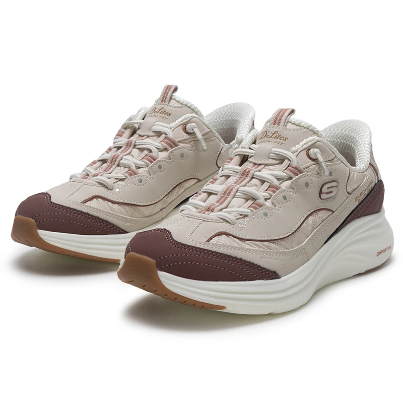 

Женская спортивная обувь Skechers, модная обувь для путешествий на открытом воздухе, удобная, износостойкая, легкая повседневная обувь на толстой подошве 150412-Ntbr