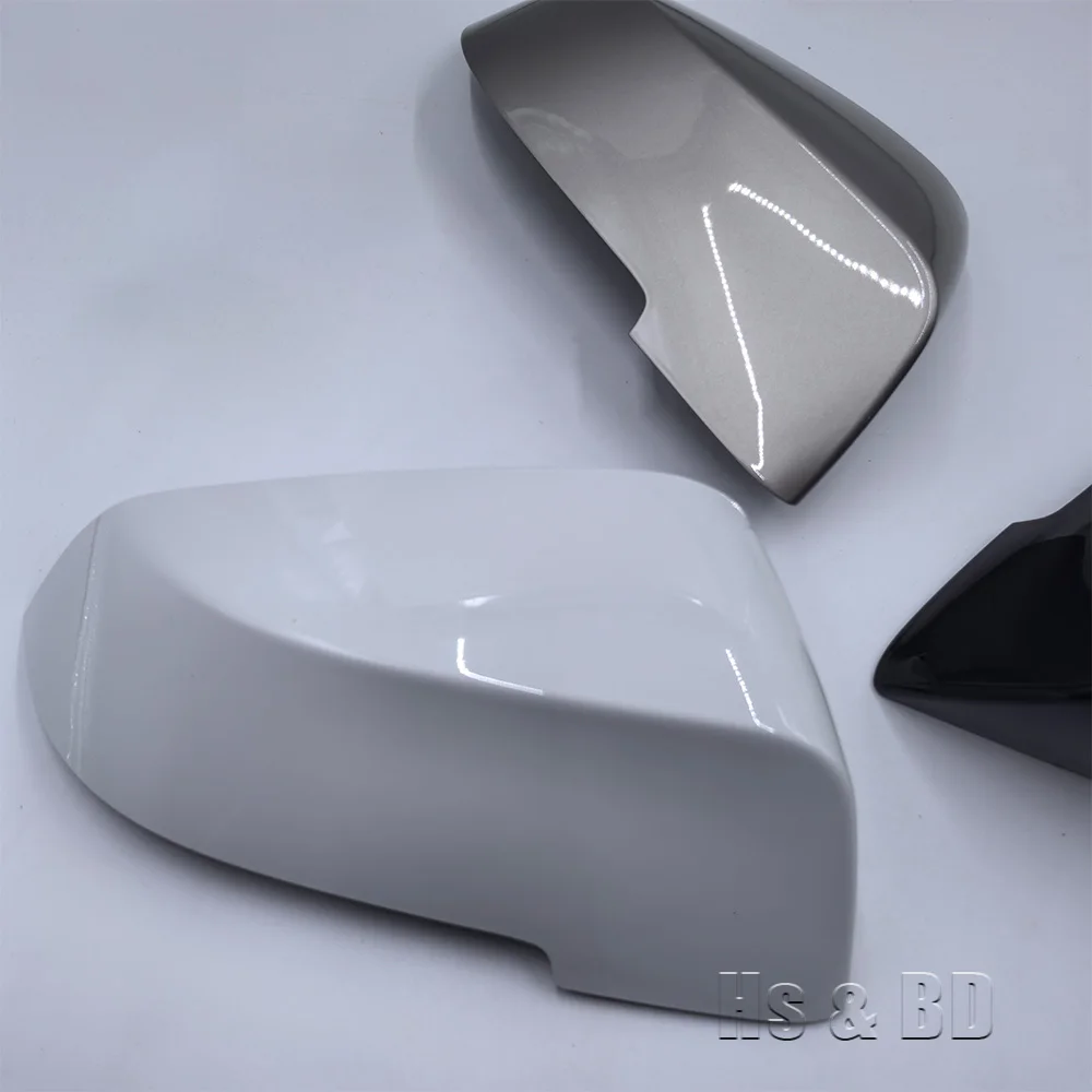 سيارة مرآة الرؤية الخلفية غطاء لسيارات BMW 7 سلسلة F01 F02 OEM 51167308683 الجناح الباب الجانب مرآة الإسكان شل غطاء قذيفة استبدال #3
