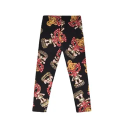 Summer New Girls' Leggings Cartoon Elastic Legging Fashion Tights Versatile Casual Pants Girl Clothes Vetement Enfant Fille