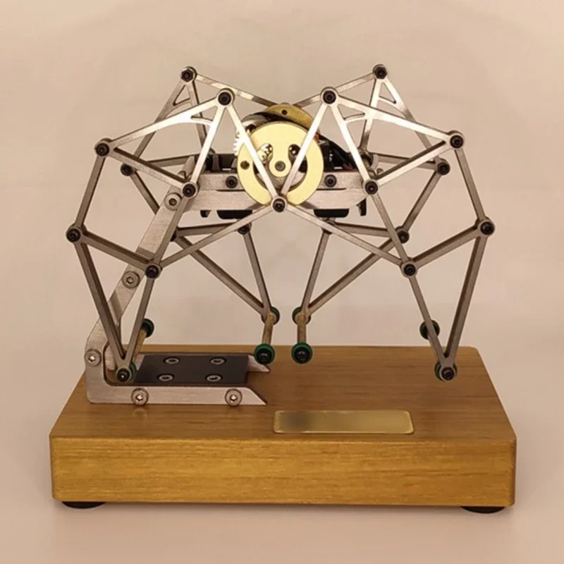 Quadruped Walking Robot Mechanical Model Kit Gear Driven Lifelike Strandbeest Model Toy Adults Collection Gifts