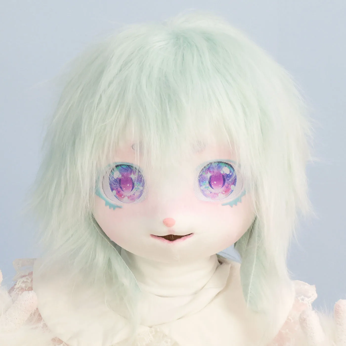 New Kigurumi Fursuit Cosplay Mask Furry Costume Paw Head Furry Kig Animal Cat Rabbit Doll Beast Mask Performance Props Kids Gift