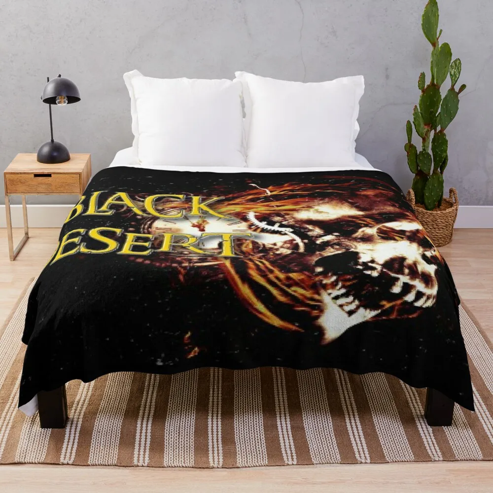 

Black desert Throw Blanket christmas decoration Soft Plaid Large Blankets