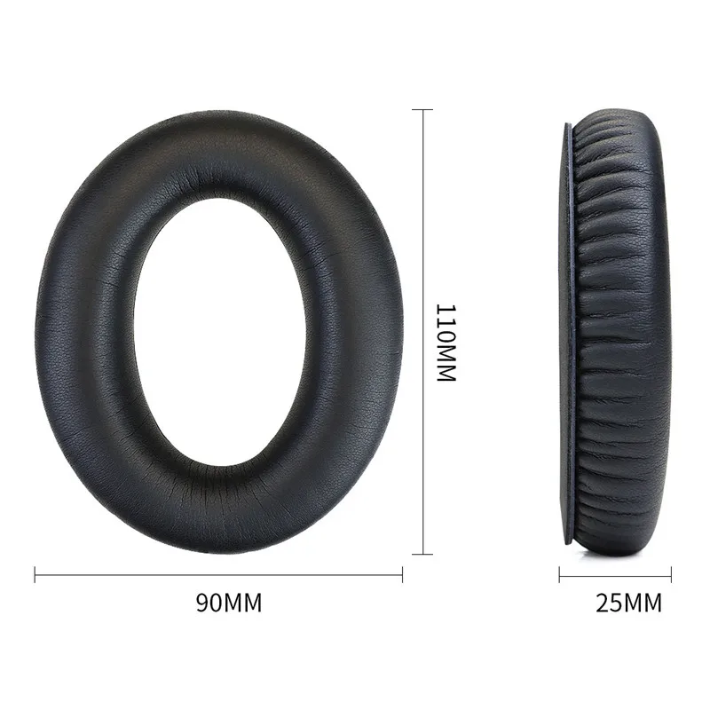 غطاء رأس إسفنجي من الإسفنج ميموري فوم ، وسادات أذن بديلة ، وسادة لسماعات رأس مسدس سحابة HyperX ، بروتين ناعم ، جلد ، جديد