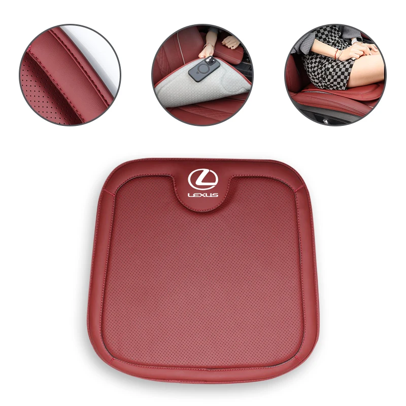 Car Interior Breathable Seat Non-Slip Cushion For Lexus ES RX NX LS UX LM LX GX LC RZ IS CT GS RC HS SC IS300 RX350 LS500 LX600