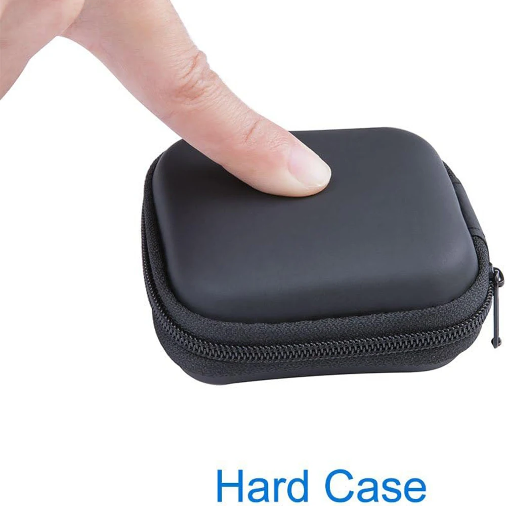 Compact Multi-Purpose Tech Organizer - Durable, Zippered Travel Pouch for Cable & Earphone Storage