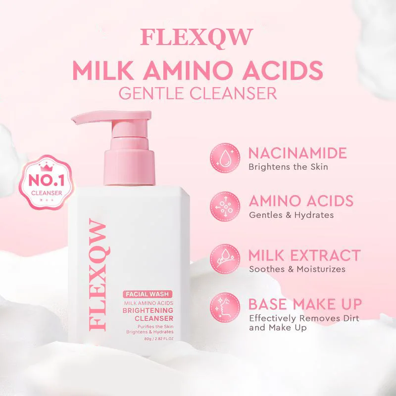 

Cleansing & Moisturizing Facial Cleanser - Daily Gentle Face Wash To Cleanse, Hydrate & Refresh All Skin Types