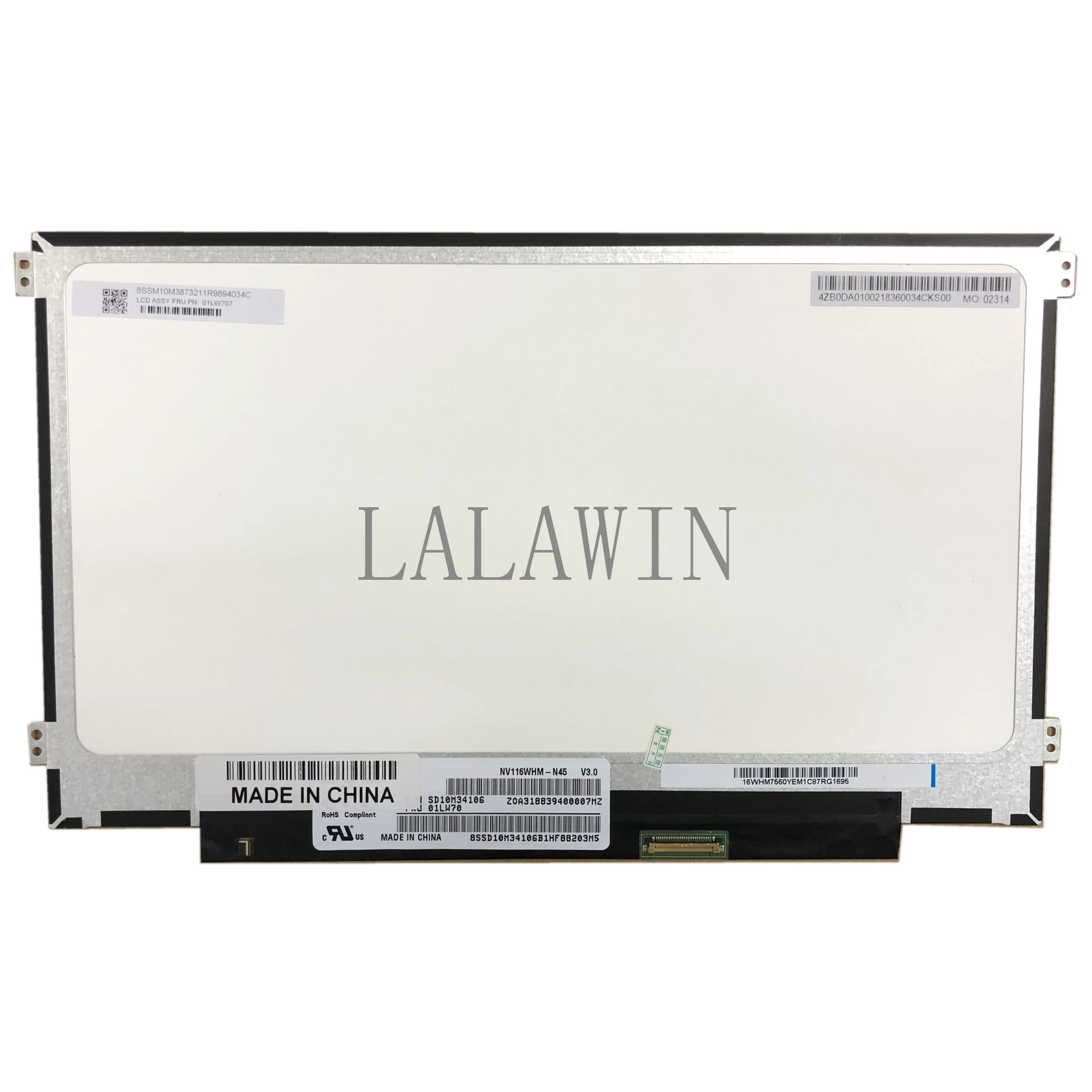 

NV116WHM-N45 V3.0 LTN116AL02 N116BCA EA1 LP116WH7 SPB2 NV116WHM-N41 B116XAN04 0 LTN116AL01 11,6-дюймовый ЖК-экран для ноутбука 1366x768
