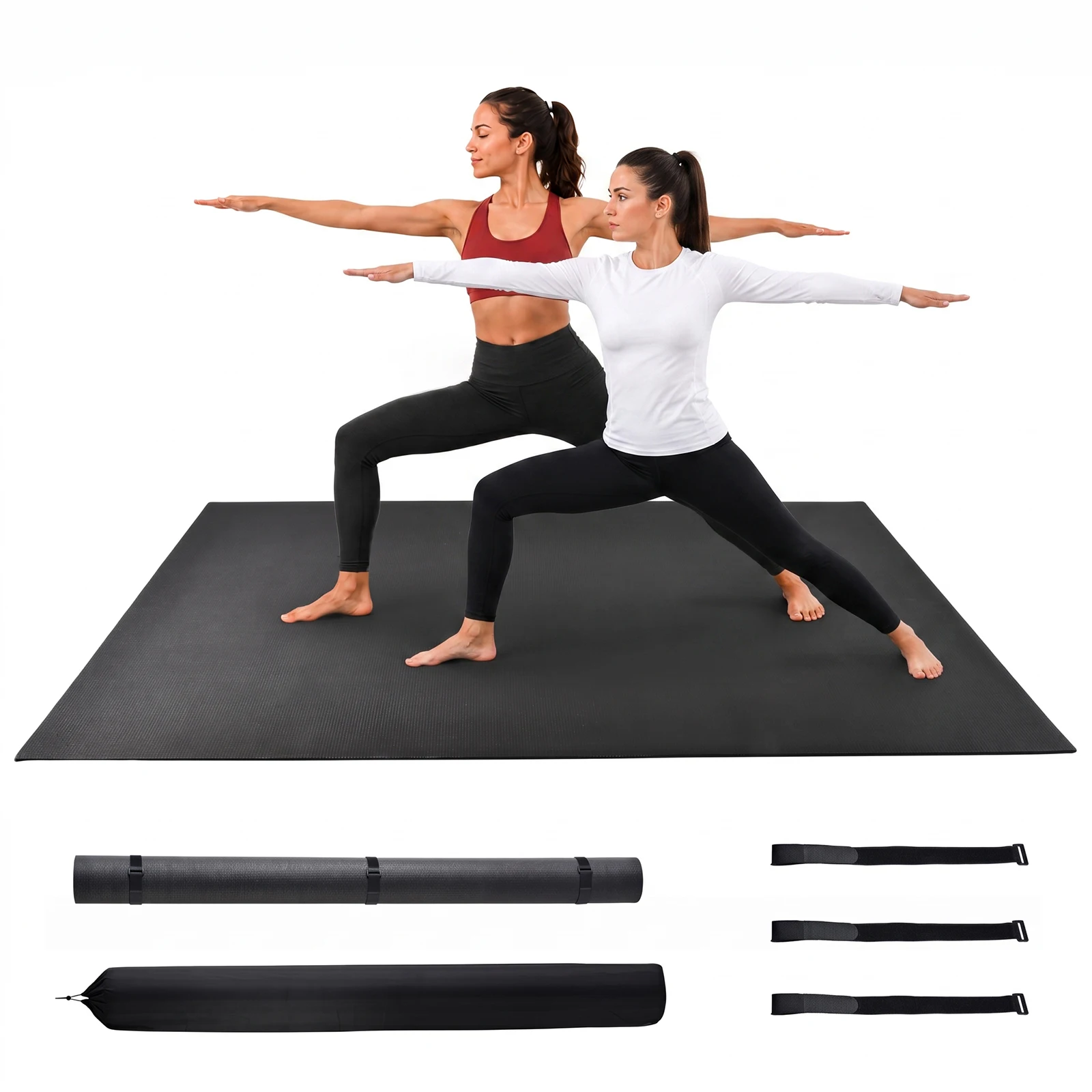 Home Gym Yoga Mat Storage - Очень большой двойной коврик для йоги