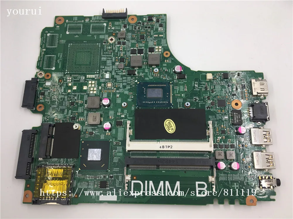 

CN-0VV4H6 0VV4H6 VV4H6 12204-1mainboard with 1007u CPU For Dell inspiron 3421 5421 laptopmotherboard