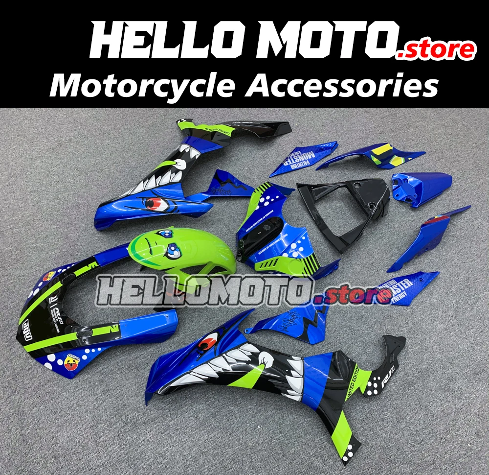 Suitable for YZF-R1 YZF R1 R1M 2015 2016 2017 2018 2019 Motorcycle Shell Fairing Spoiler Bodywork Set RN321 RN49