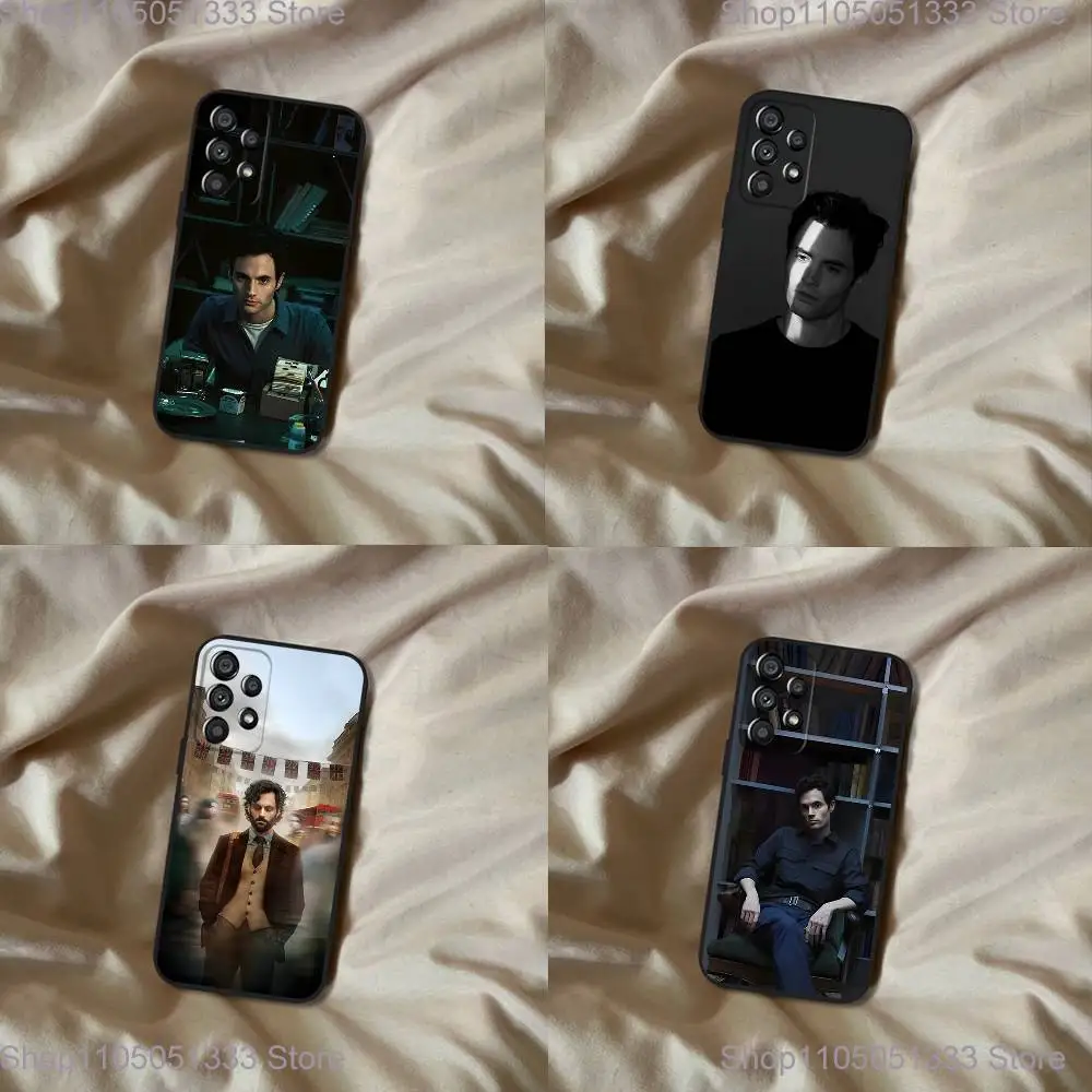 

Joe Goldberg Y-You Series Phone Case For Samsung Galaxy A20,A21s,A22,A31,A32,A52,A53,A72,73,A80 Soft Black Cover