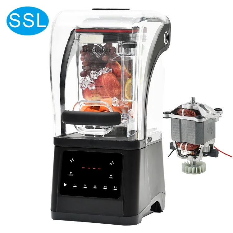 Liquidificador de gelo comercial resistente 2025 para cafeteria