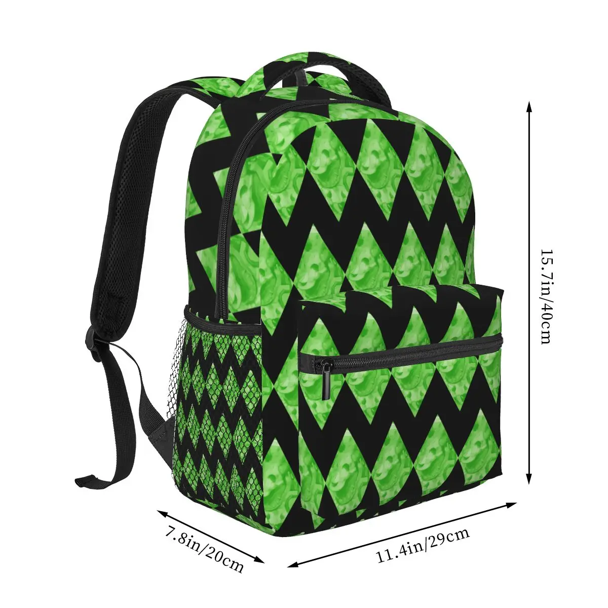 Cowplant Painting Classic Diamond Backpack Hot Sale Daypack Large Capacity Boys Girls BookBag School Bag Shoulder Bags Men Women
