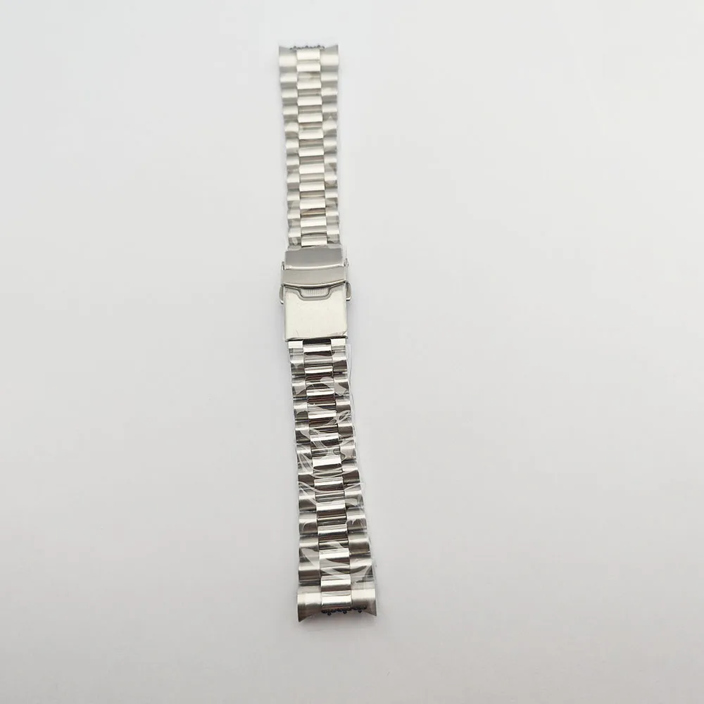 ステンレス製メンズウォッチストラップ,マウスピース用アクセサリー,幅20mm,ケース直径20mm