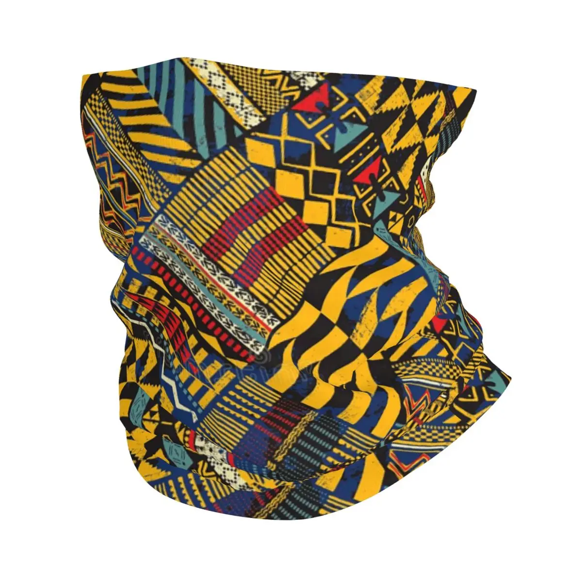 أنقرة الهولندية الشمع طباعة باندانا غطاء الرقبة قناع مطبوع وشاح دافئ بالاكلافا المشي لمسافات طويلة الصيد للجنسين الكبار