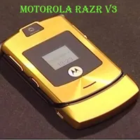 Used Renovated Motorola RazrV3 90% New Original Unlocked Blue Blue Bluetooth Phone GSM 850/900/1800/1900 Phone Good Quality Good