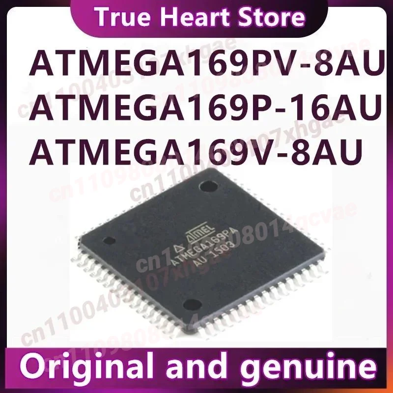 ATMEGA169PV-8AU ATMEGA169P-16AU ATMEGA169V-8AU ATMEGA169PV ATMEGA169P ATMEGA169V ATMEGA169 ATMEGA IC MCU Chip TQFP-64  1PCS/LOT