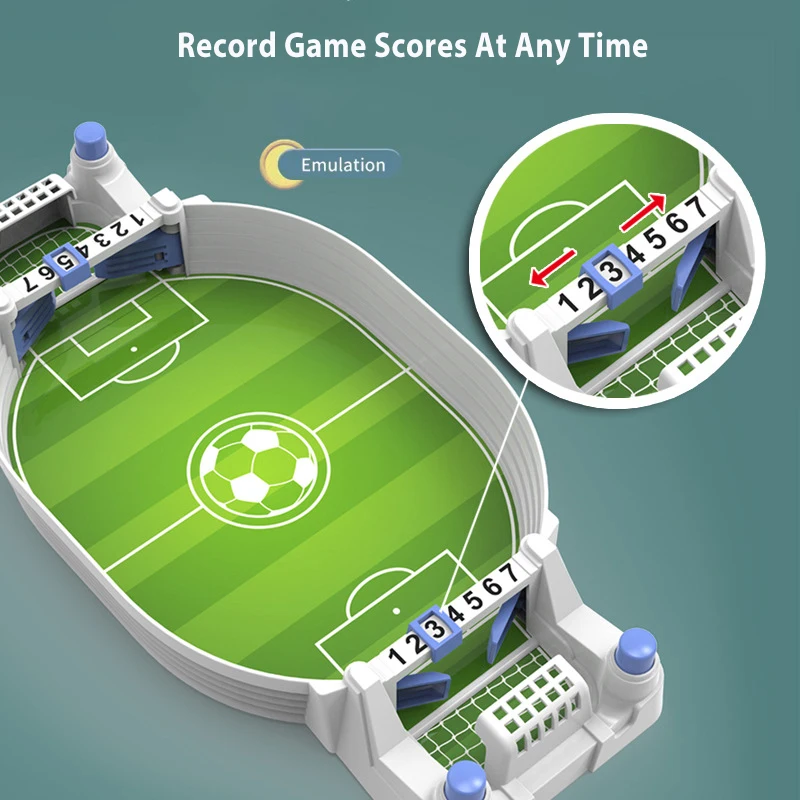 Football Tables Game Set Mini Football Soccer Family Interactive Board Game Competition Sports Gift For Children