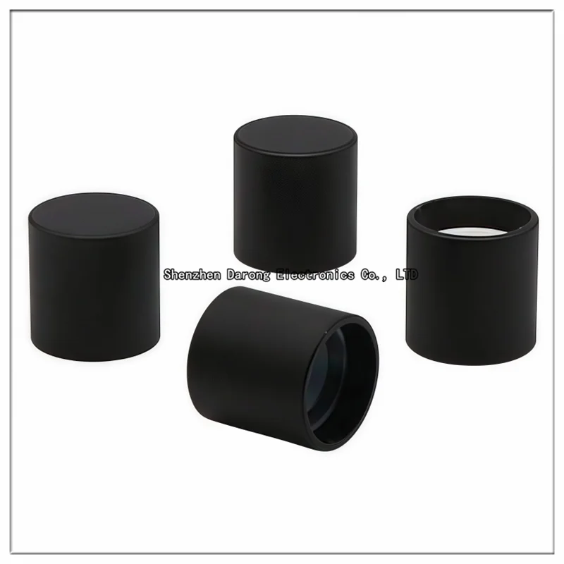 13×13MM aluminum-plastic sandblasted unmarked knob cap, potentiometer/encoder switch cover, volume/audio adjustment cap