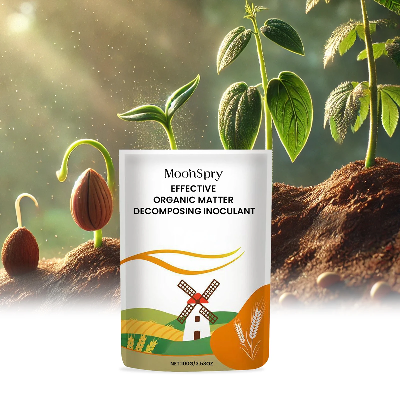 

Plant Growth Powder Root Care Nutrient Uptake Crop Maintenance Universal Planting Powder Help Boost Soil Aeration Support Growth