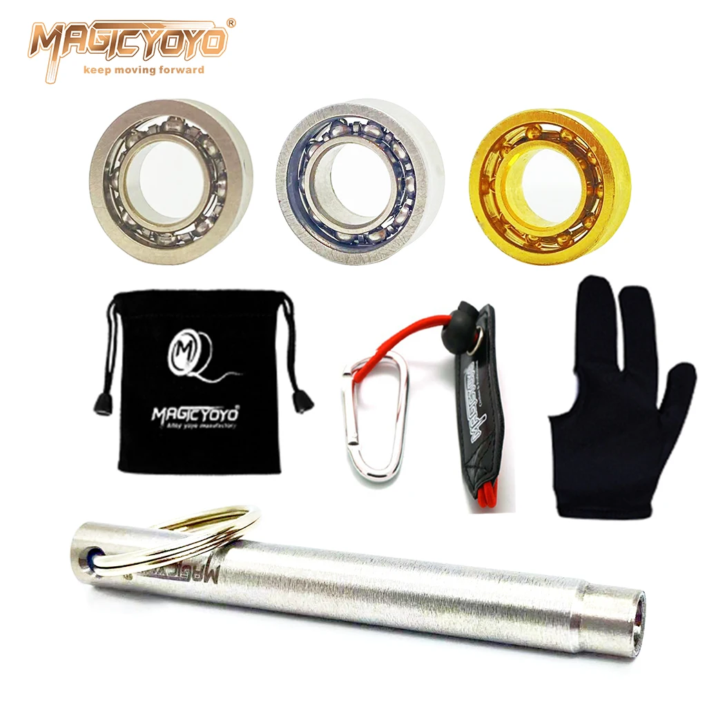 MAGICYOYO Yoyo Ball UR188 KK 10-Bead Bearing/Glove /Storage Bag/Bearing Removal Tool/Lanyard For Yoyo Ball Parts