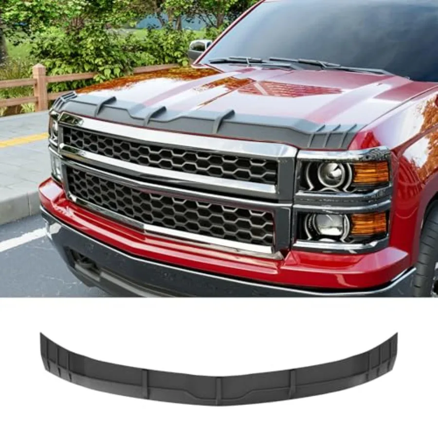 

Hood Deflector Chevy 1500 Hood Protector TPE Shield Replacement for Chevy 1500 Accessories