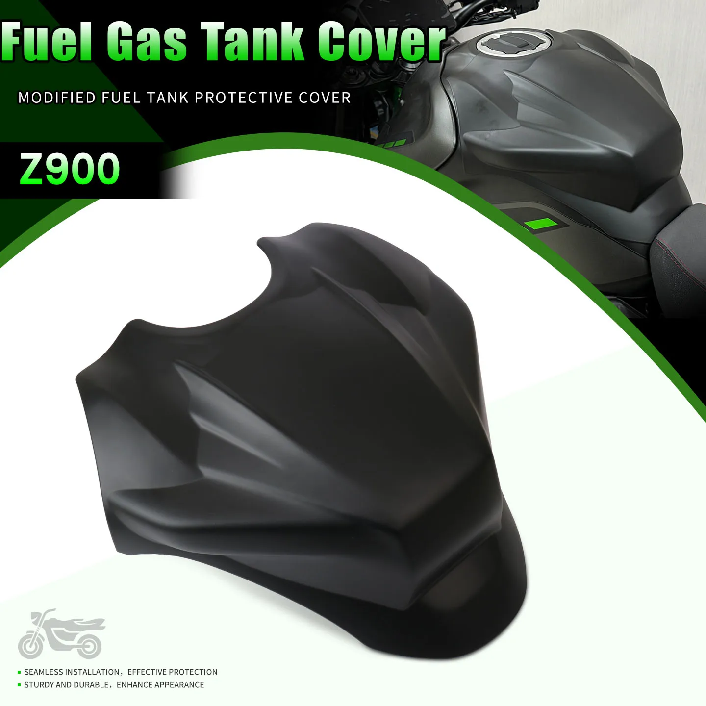 

For Z900 2025 Motorcycle Fuel Gas Tank Cover Protection Guard Protector For Z900 z 900 2025 2026
